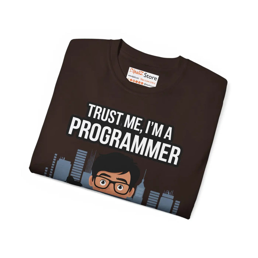 Programmer Ultra Cotton Tee - Tech Wizard Comfort - DipaliZ