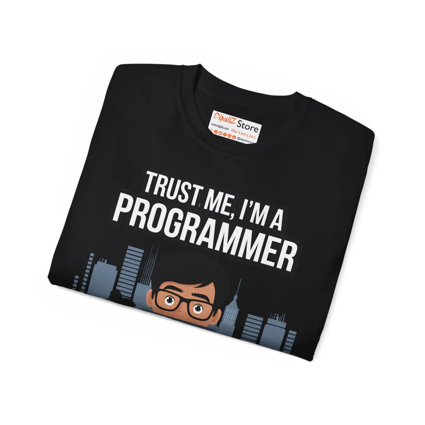 Programmer Ultra Cotton Tee - Tech Wizard Comfort - DipaliZ