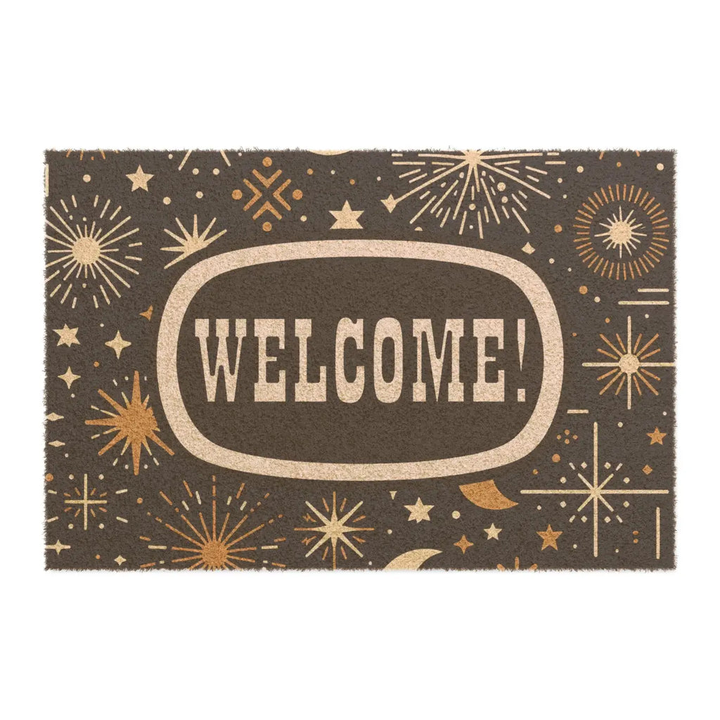 Celestial Doormat - Tufted Coir Coconut Fiber - DipaliZ