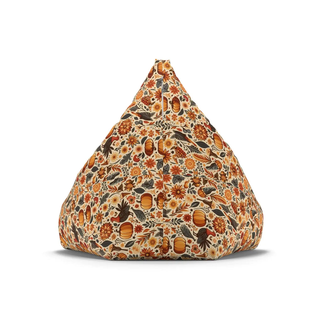 Thanksgiving Bean Bag Cover - Durable Material Comfort - DipaliZ