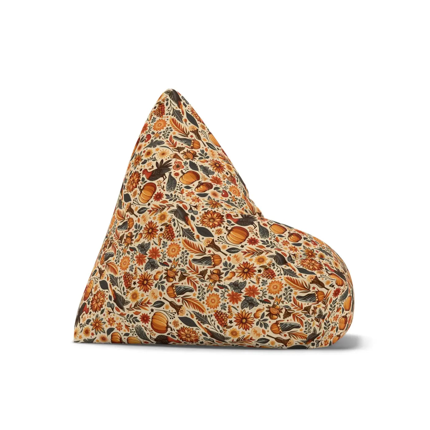 Thanksgiving Bean Bag Cover - Durable Material Comfort - DipaliZ
