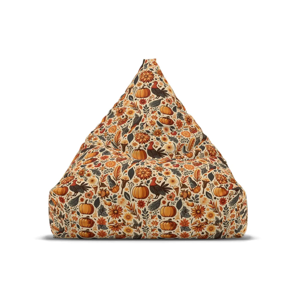 Thanksgiving Bean Bag Cover - Durable Material Comfort - DipaliZ