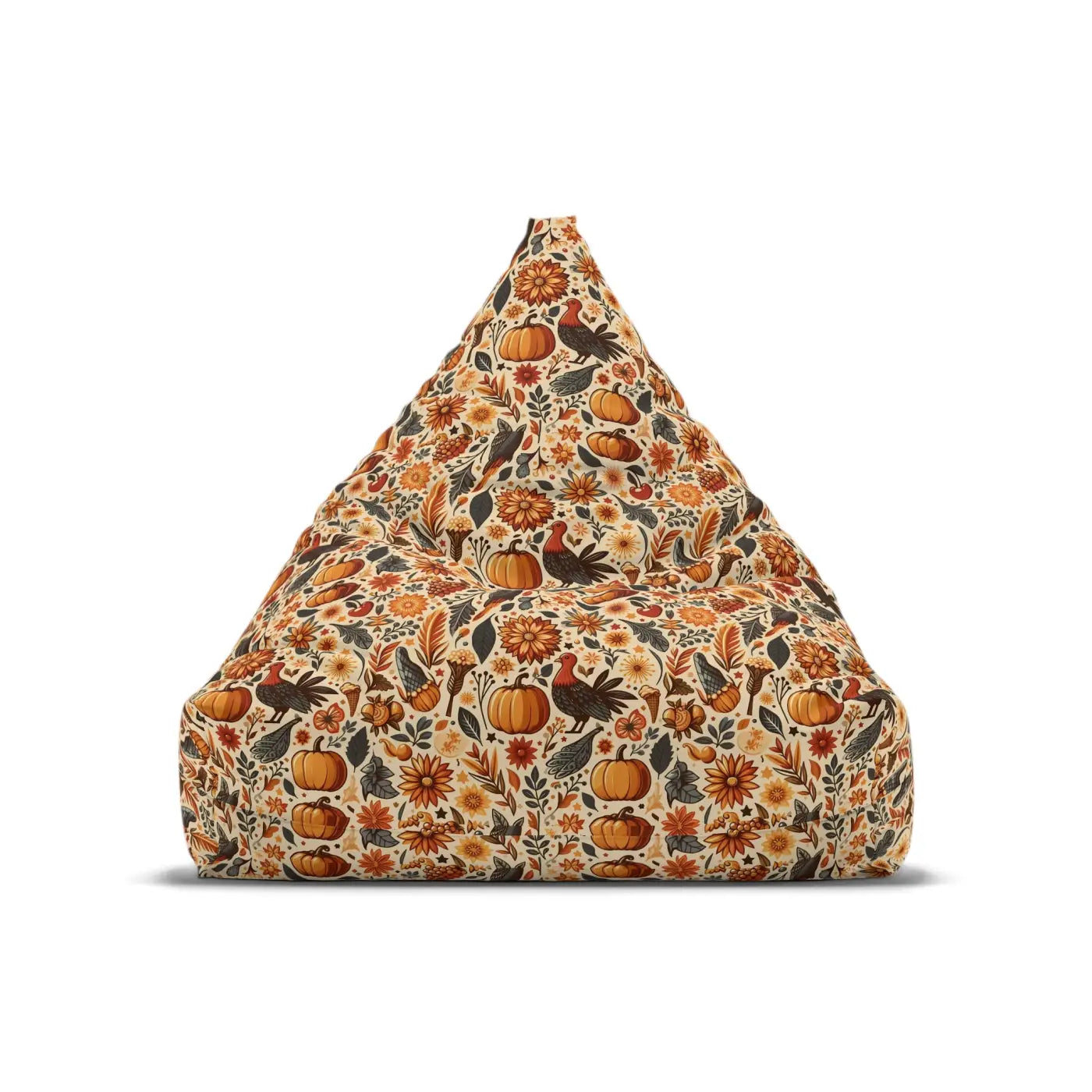 Thanksgiving Bean Bag Cover - Durable Material Comfort - DipaliZ