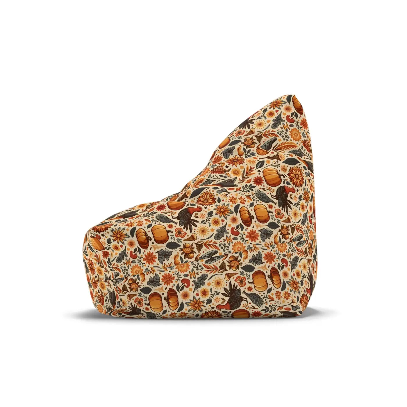 Thanksgiving Bean Bag Cover - Durable Material Comfort - DipaliZ