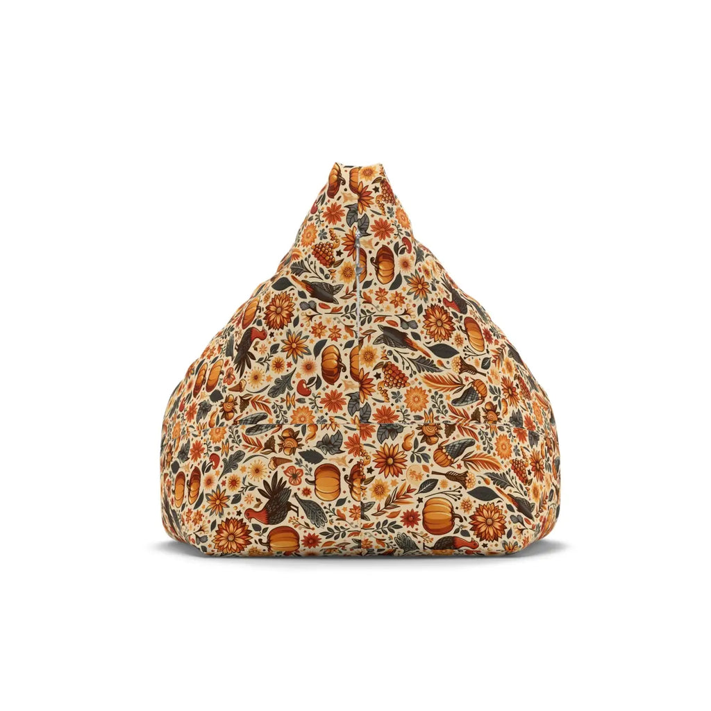 Thanksgiving Bean Bag Cover - Durable Material Comfort - DipaliZ