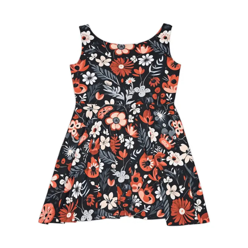 Flair Skater Dress - Cozy Elegant Style - DipaliZ