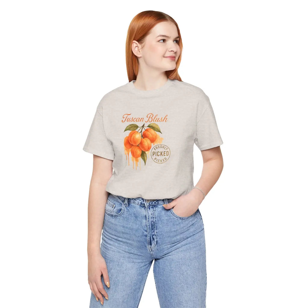 Premium Tuscan Blush Unisex Tee - Everyday Comfort - DipaliZ