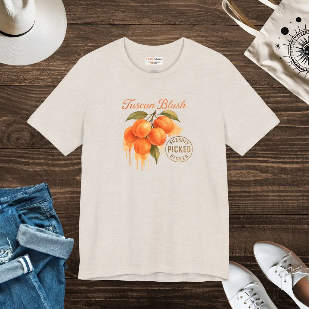 Premium Tuscan Blush Unisex Tee - Everyday Comfort - DipaliZ