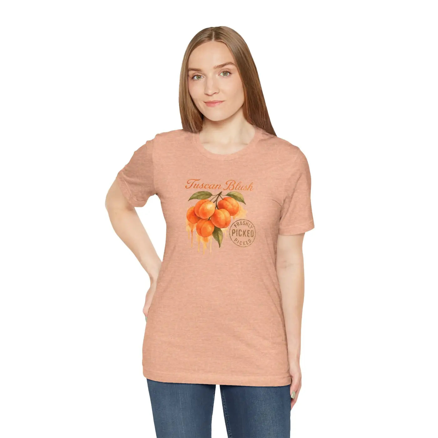 Premium Tuscan Blush Unisex Tee - Everyday Comfort - DipaliZ