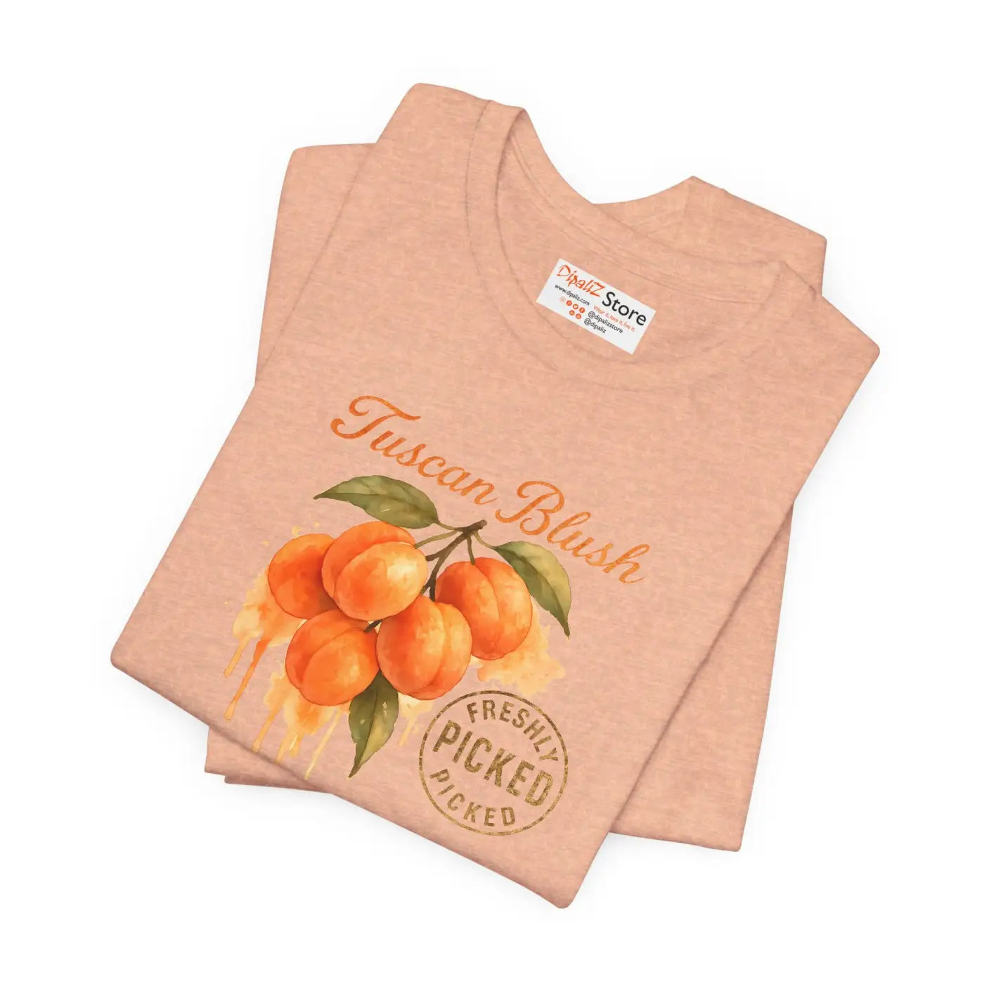 Premium Tuscan Blush Unisex Tee - Everyday Comfort - DipaliZ