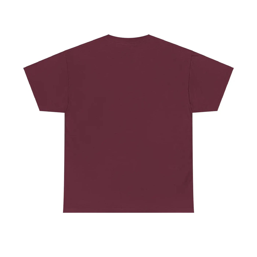 Heavy Cotton Tee Featuring Two Adorable Hearts - DipaliZ
