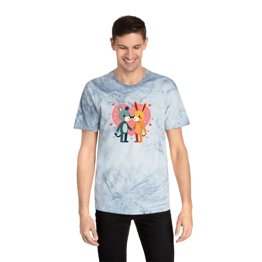 Vibrant Color Blast T-Shirt - Valentine's Day Icon - DipaliZ