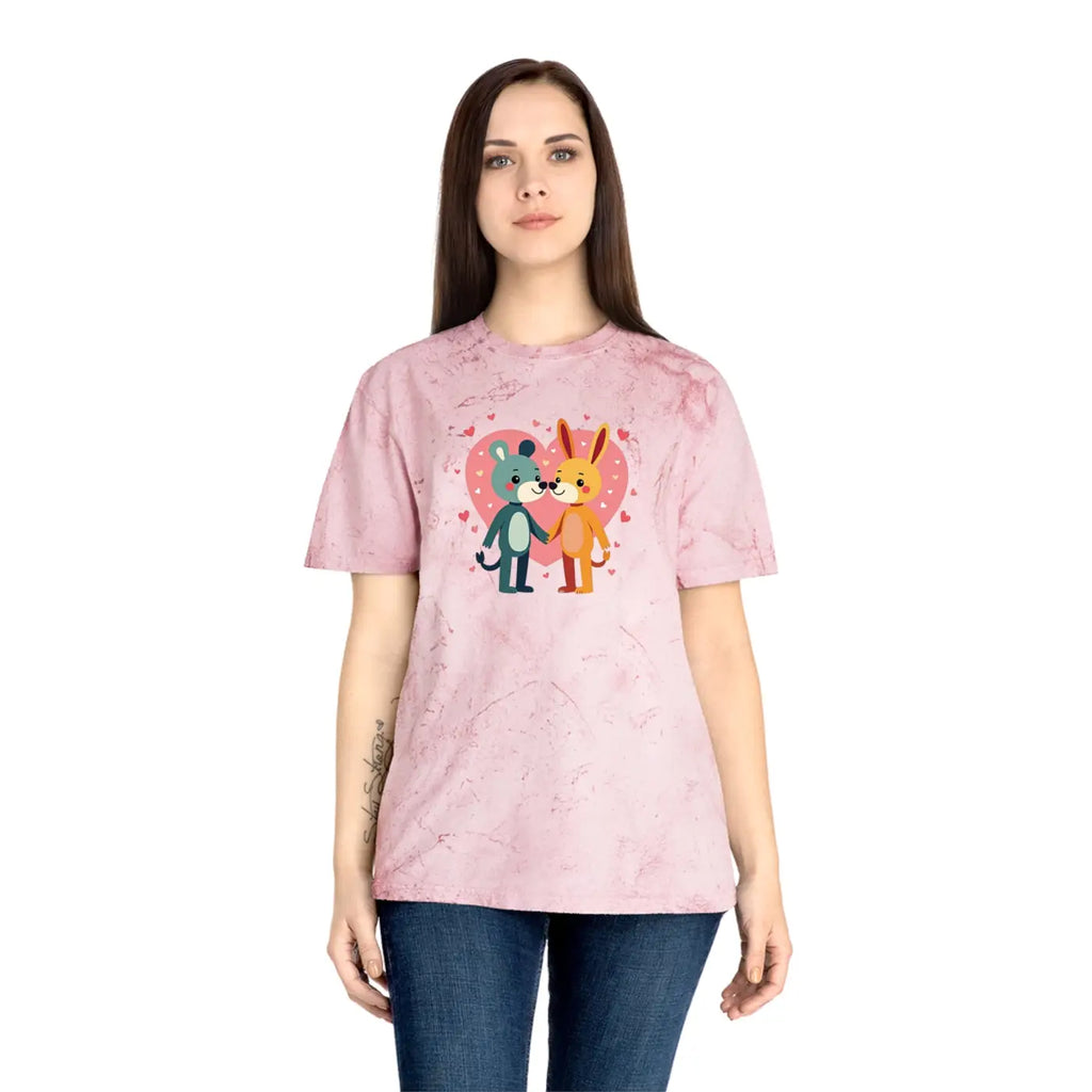 Vibrant Color Blast T-Shirt - Valentine's Day Icon - DipaliZ