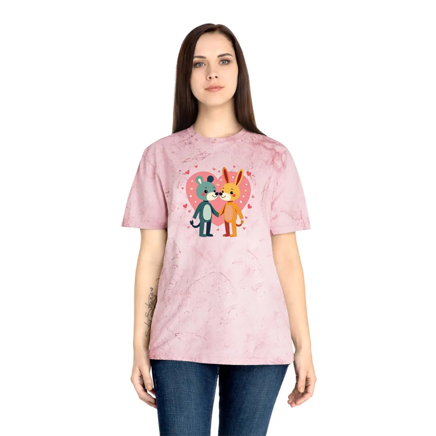 Vibrant Color Blast T-Shirt - Valentine's Day Icon - DipaliZ