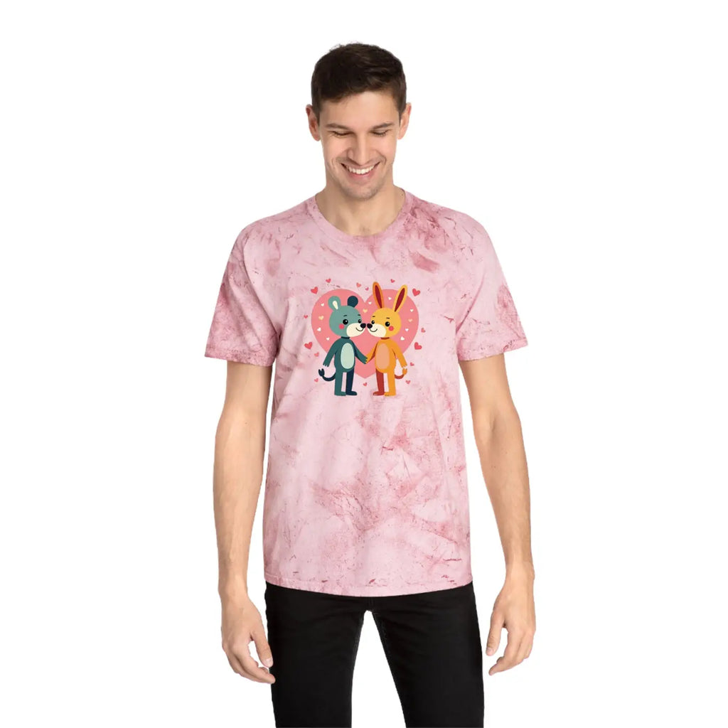 Vibrant Color Blast T-Shirt - Valentine's Day Icon - DipaliZ