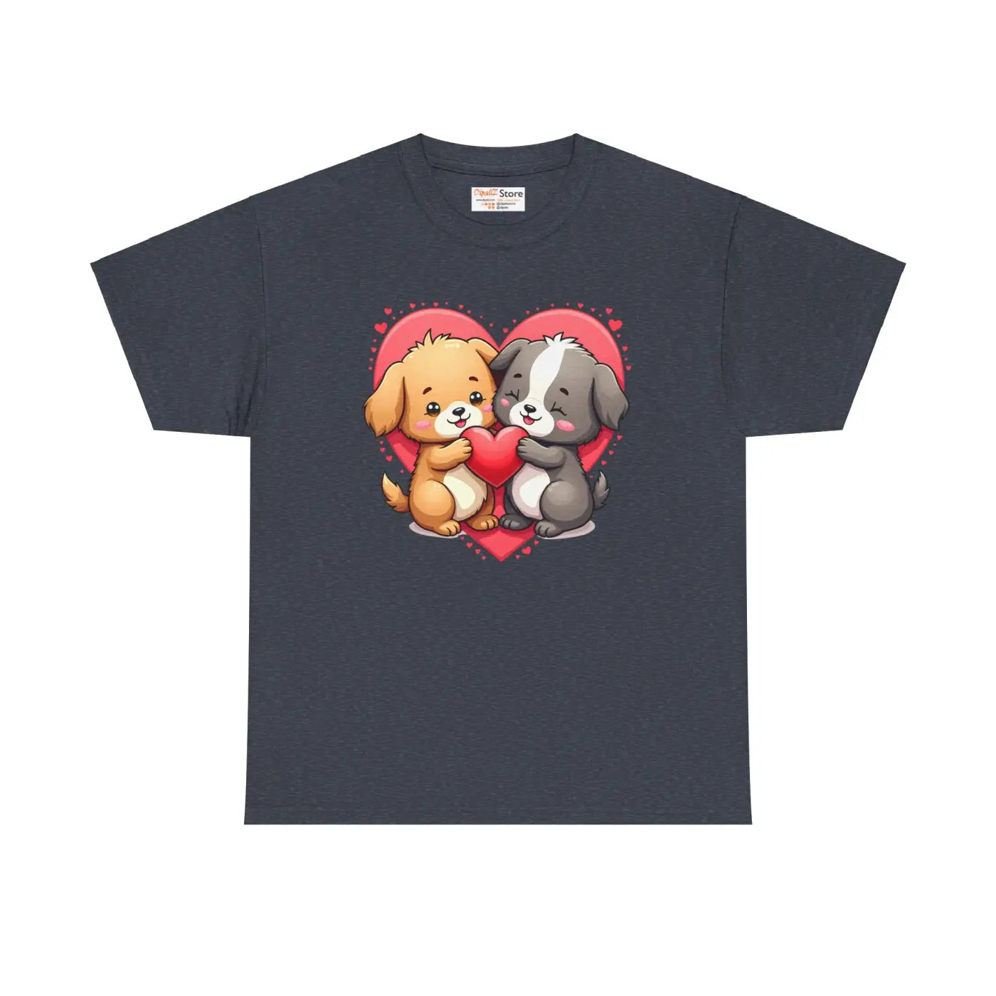 Premium Unisex Heavy Cotton Tee - Dog Lovers Design - DipaliZ