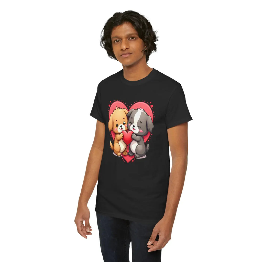 Premium Unisex Heavy Cotton Tee - Dog Lovers Design - DipaliZ