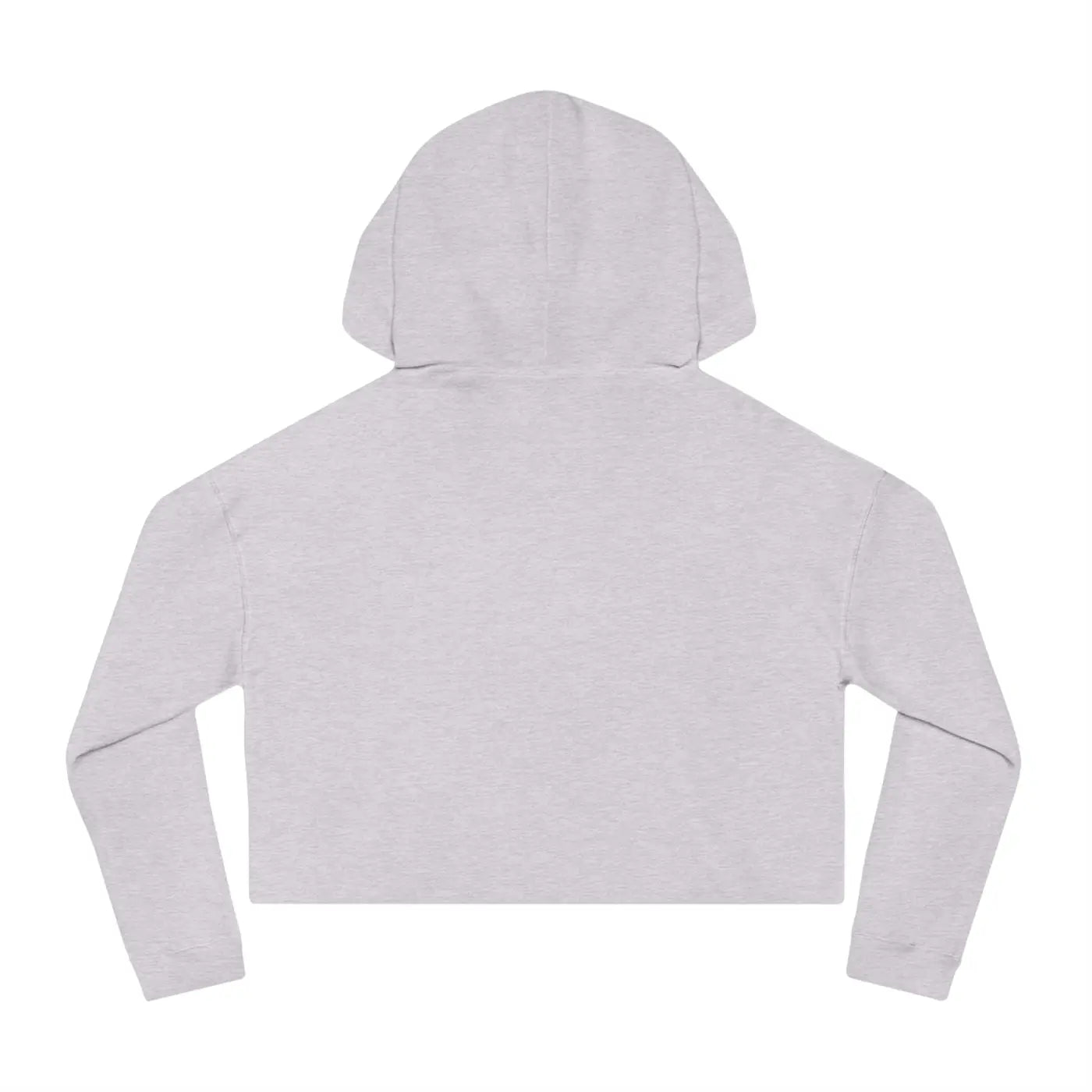 Trendy Two Dogs Cropped Hooded Sweatshirt - Ultra Soft - DipaliZ