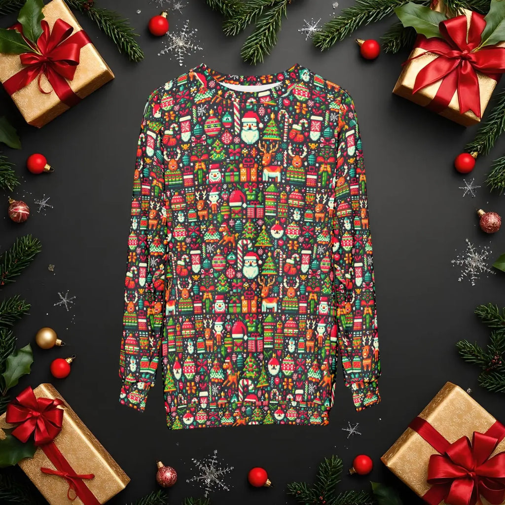 Unisex Ugly Sweater - Spread Holiday Cheer - DipaliZ