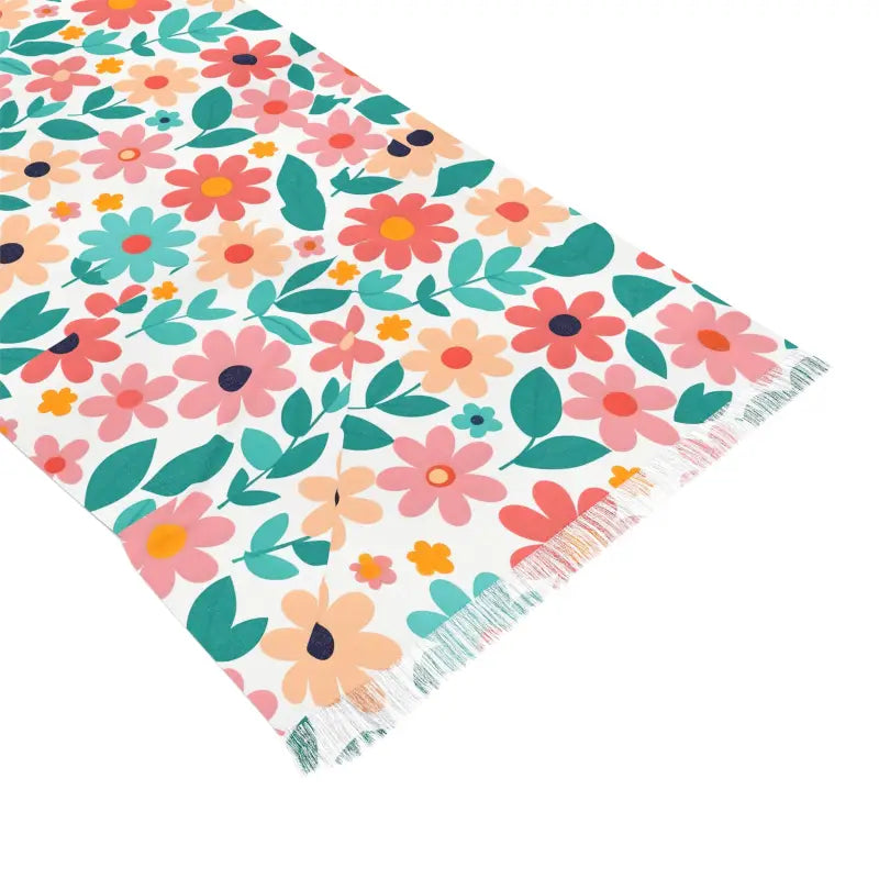 Chic Floral Print Scarf - Ultimate Style Accessory - DipaliZ