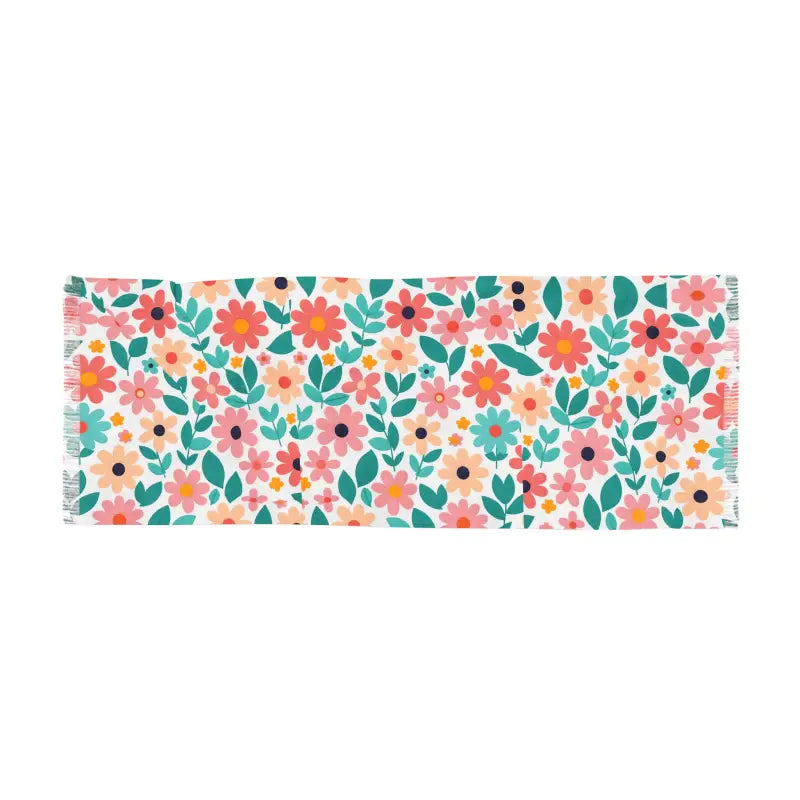 Chic Floral Print Scarf - Ultimate Style Accessory - DipaliZ