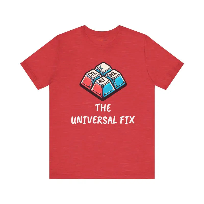 Programmer T-Shirt - Control Alt Delete Short Sleeve Tee - DipaliZ