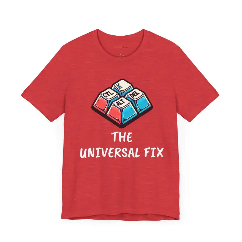 Programmer T-Shirt - Control Alt Delete Short Sleeve Tee - DipaliZ