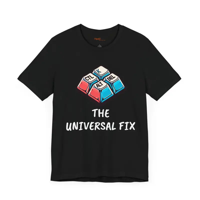 Programmer T-Shirt - Control Alt Delete Short Sleeve Tee - DipaliZ
