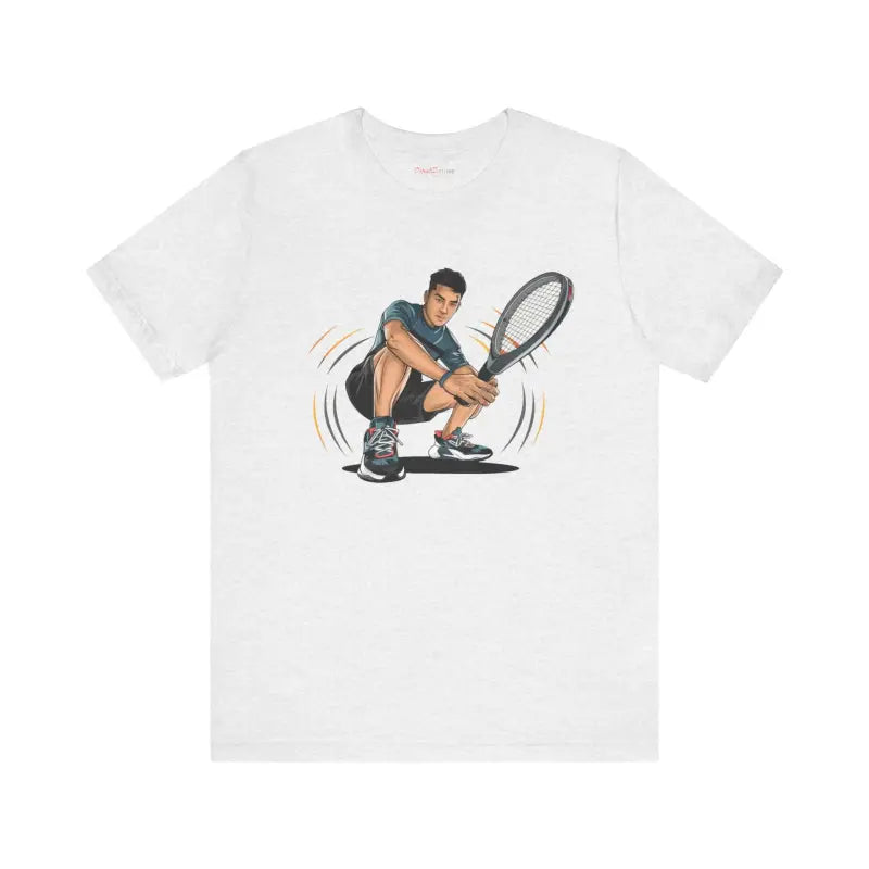 Ultimate Unisex Tennis Tee - Soft Cotton Comfort - DipaliZ