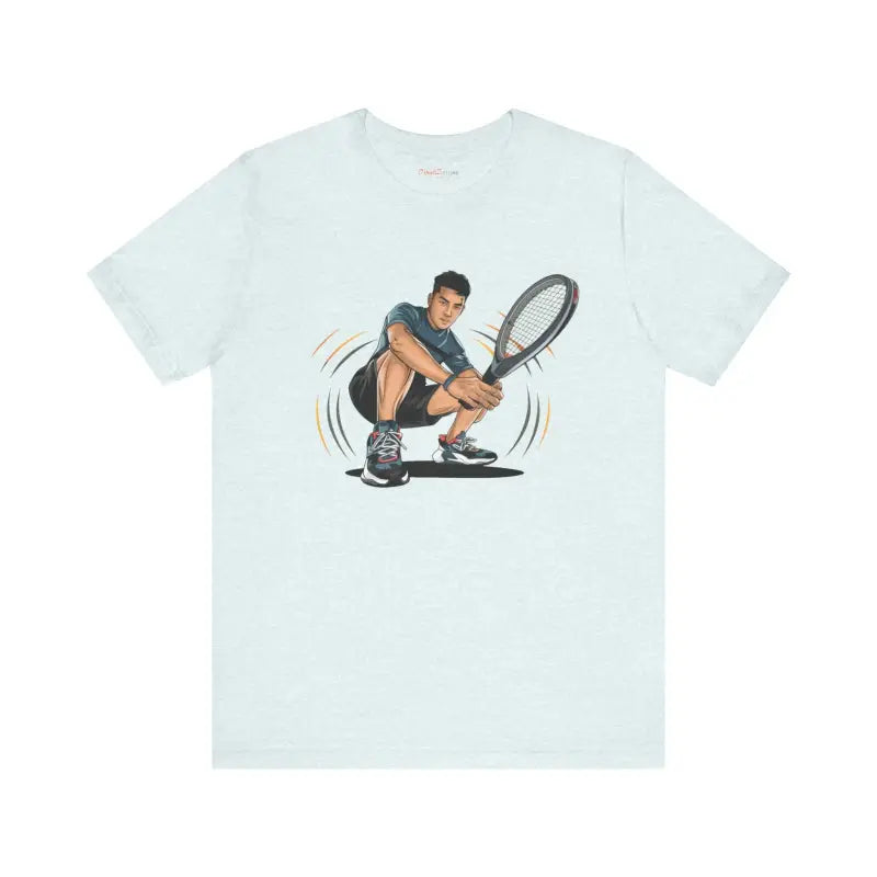 Ultimate Unisex Tennis Tee - Soft Cotton Comfort - DipaliZ