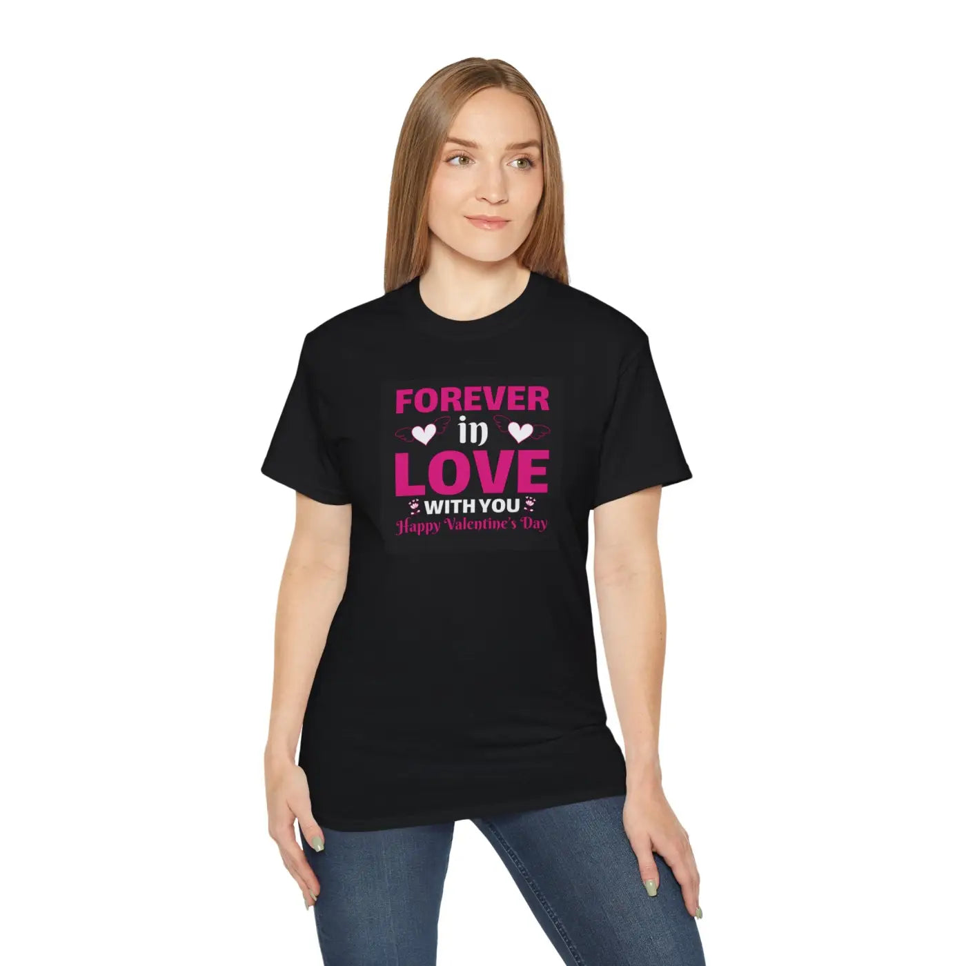 Forever In Love Ultra Cotton Tee - Valentine's Day - DipaliZ