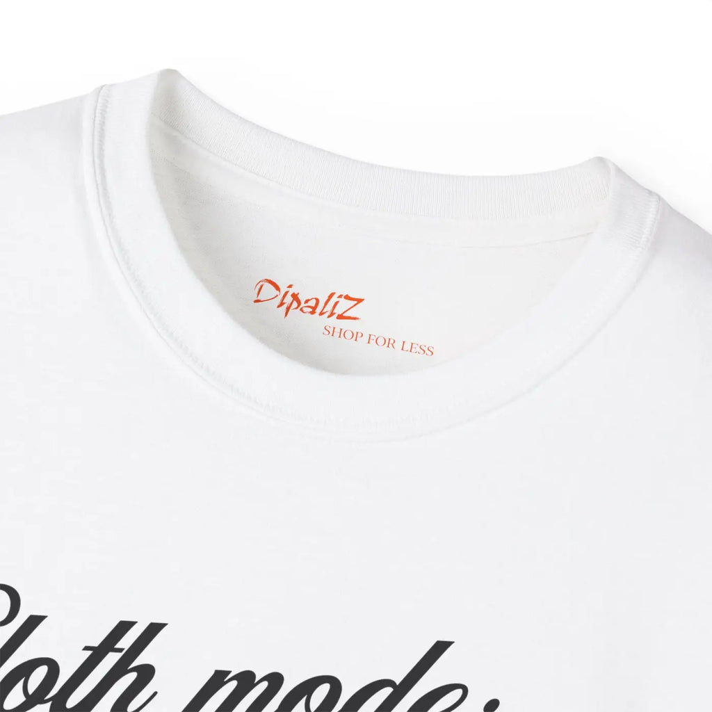 Sloth Mode Engaged Ultra Cotton Tee - Animal Lover Gift - DipaliZ
