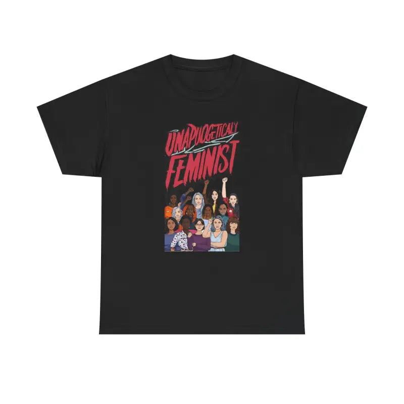 Unapologetically Feminist Cotton T-Shirt - Women's Day Tee - DipaliZ