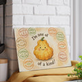 Pumpkin Fall Vibes Glass Cutting Board - Tempered Glass - DipaliZ
