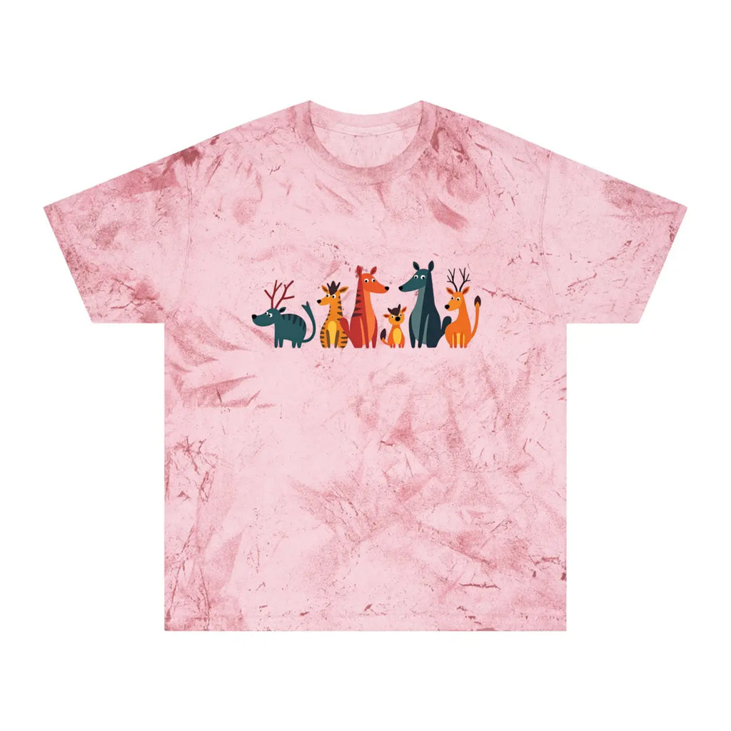 Unisex Color Blast Tee - Eco-Friendly Summer Style - DipaliZ
