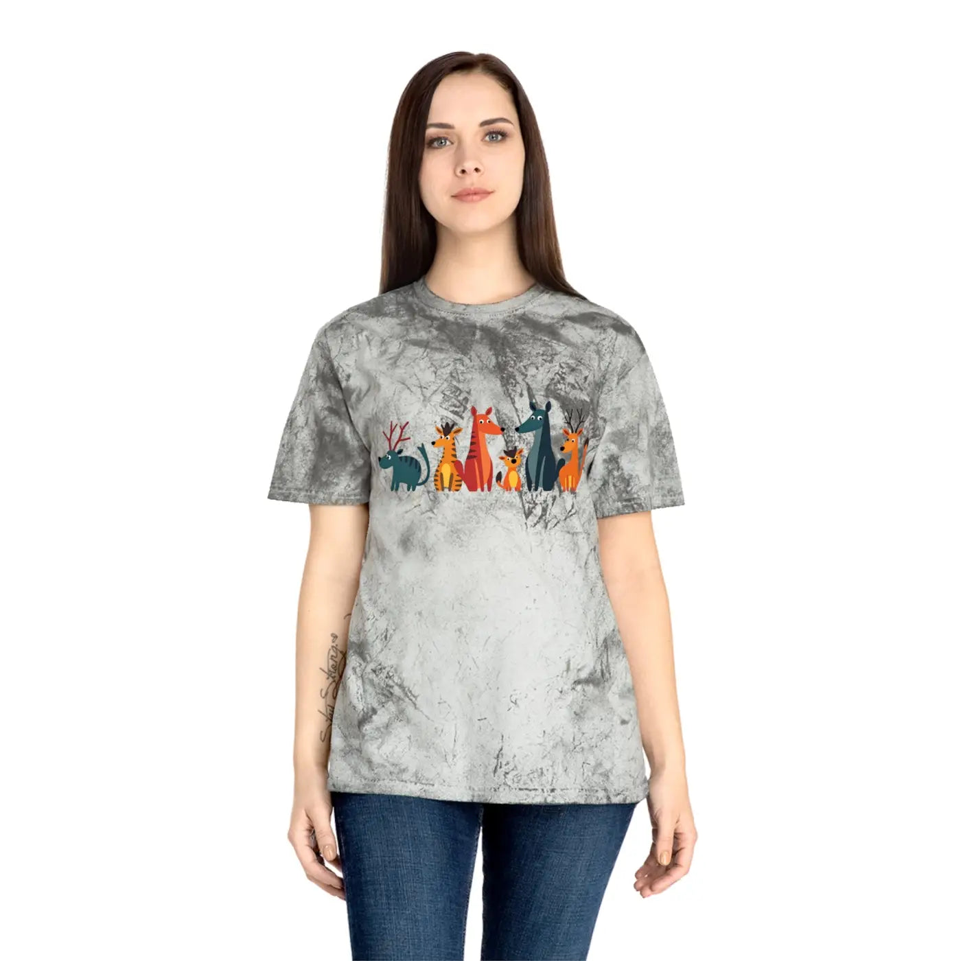 Unisex Color Blast Tee - Eco-Friendly Summer Style - DipaliZ