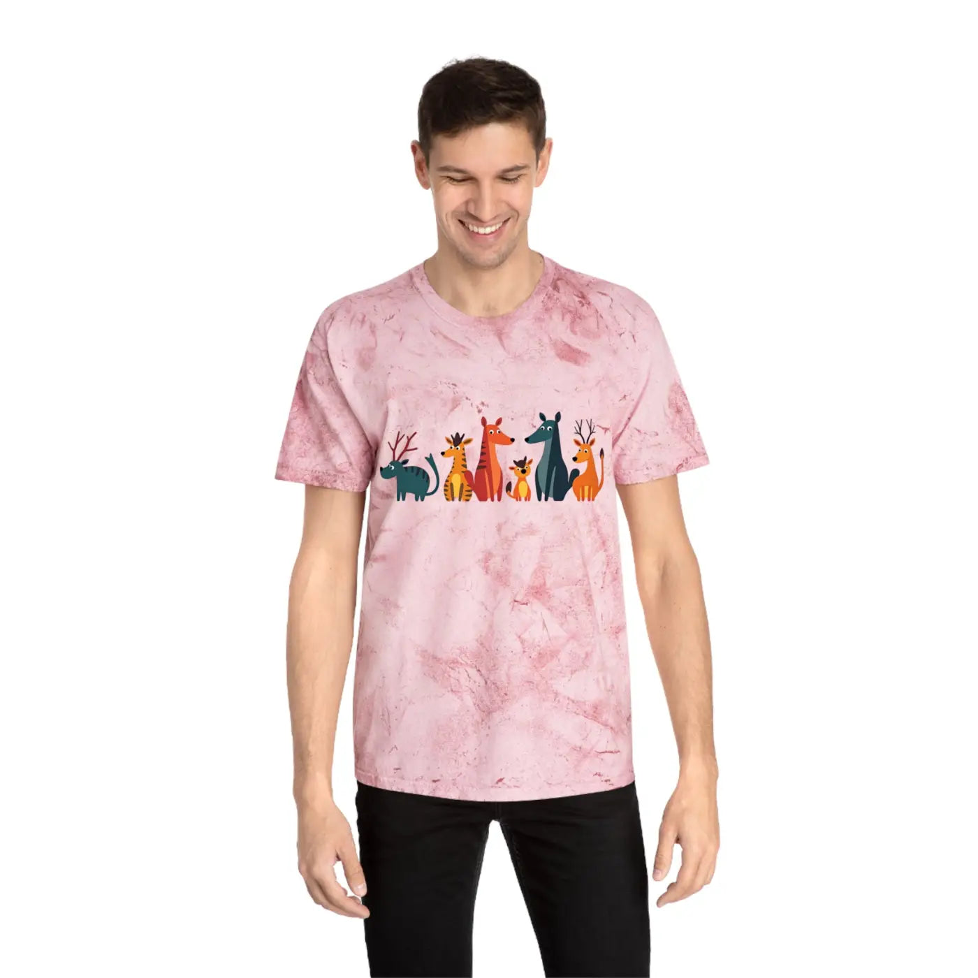 Unisex Color Blast Tee - Eco-Friendly Summer Style - DipaliZ
