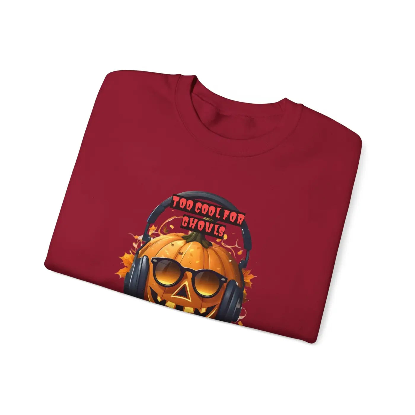 Too Cool For Ghouls Unisex Heavy Blend Crewneck Sweatshirt - DipaliZ