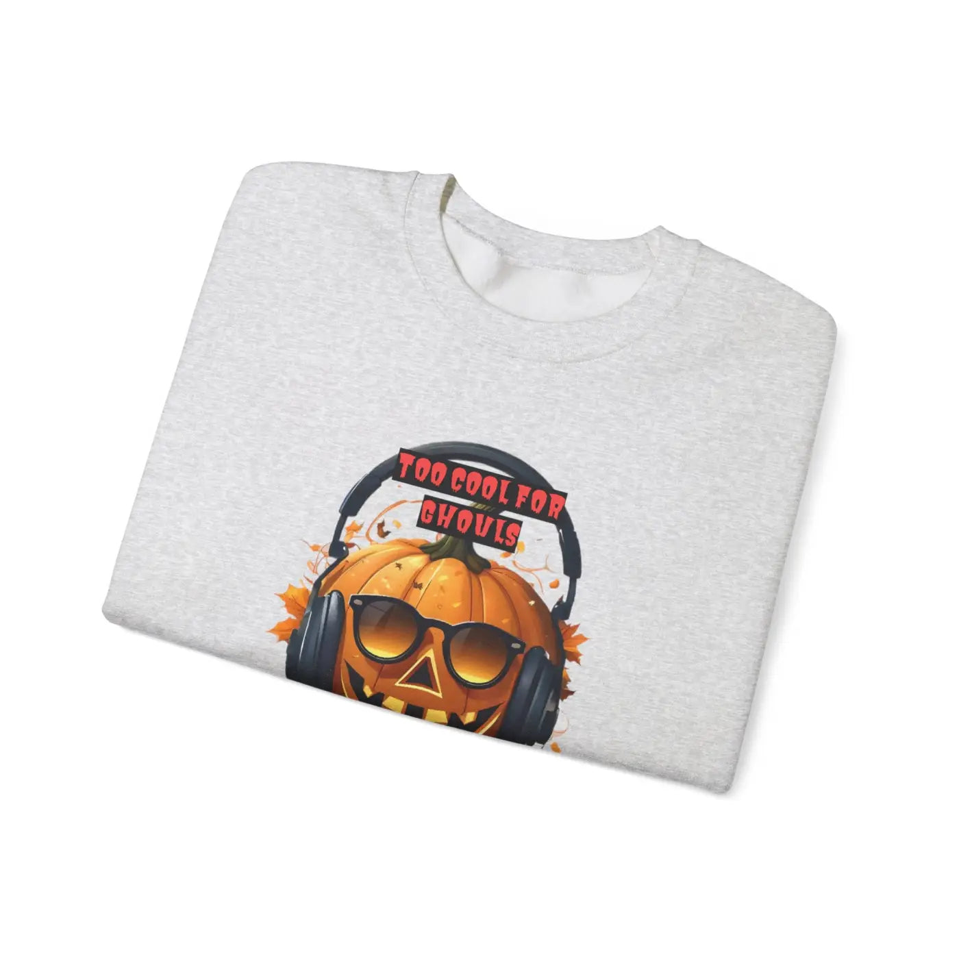 Too Cool For Ghouls Unisex Heavy Blend Crewneck Sweatshirt - DipaliZ