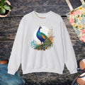 Unisex Heavy Blend Crewneck - Peacock Flair Design - DipaliZ