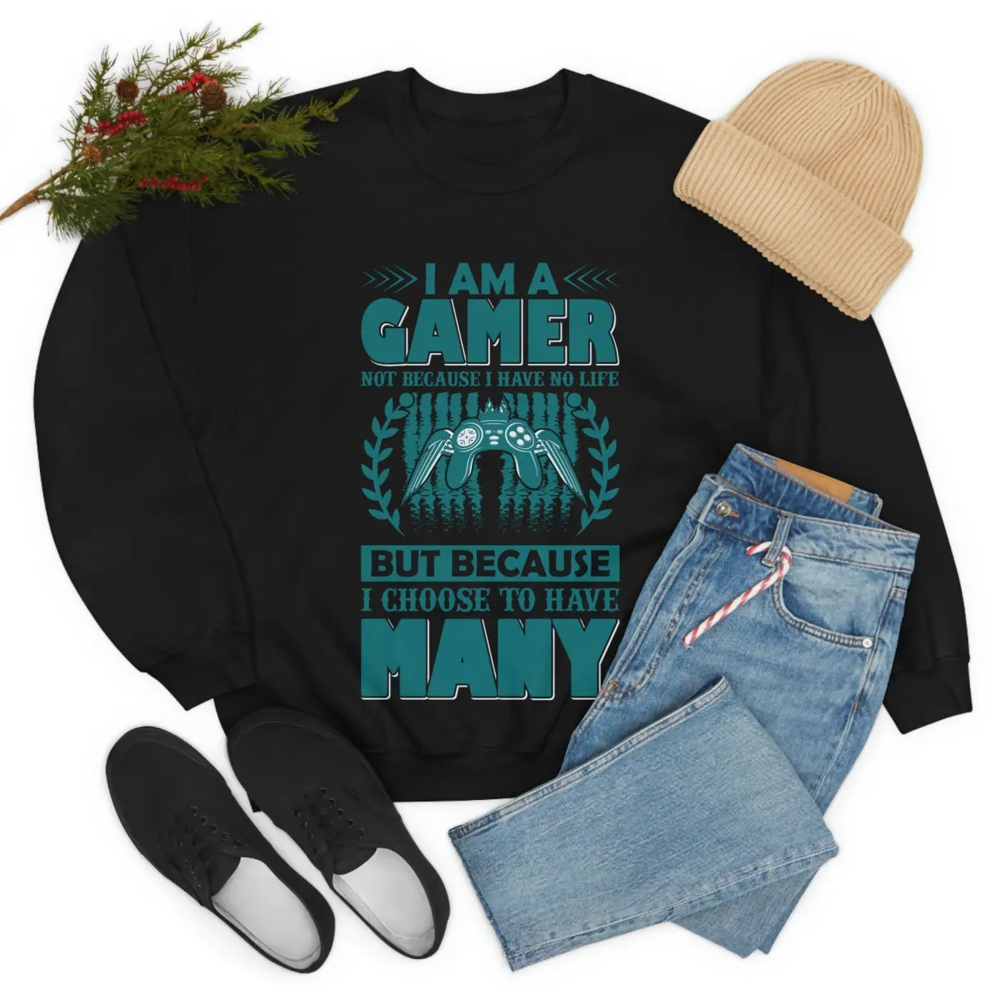 Unisex Heavy Blend Crewneck Sweatshirt - Everyday Luxury - DipaliZ
