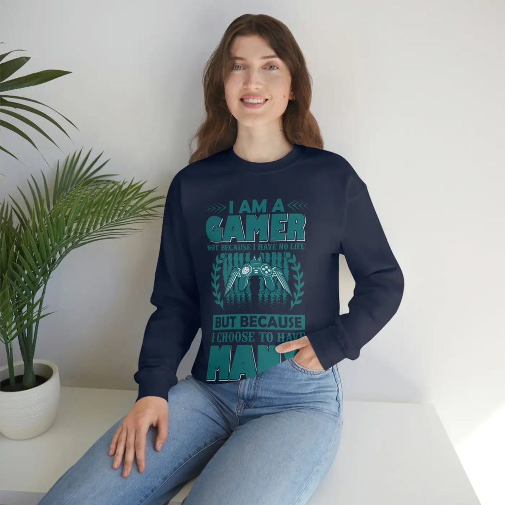 Unisex Heavy Blend Crewneck Sweatshirt - Everyday Luxury - DipaliZ