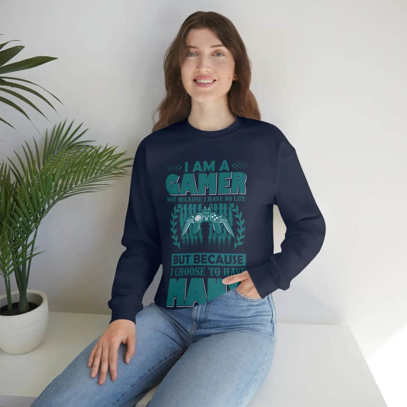 Unisex Heavy Blend Crewneck Sweatshirt - Everyday Luxury - DipaliZ