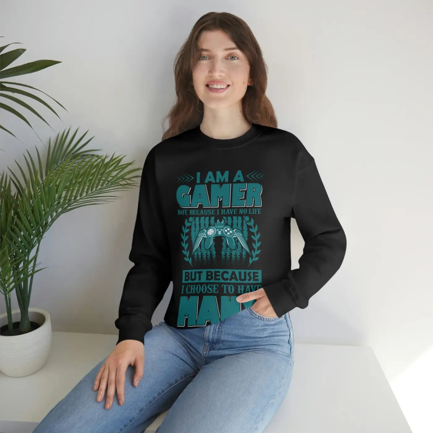 Unisex Heavy Blend Crewneck Sweatshirt - Everyday Luxury - DipaliZ