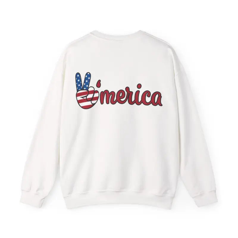 Unisex Heavy Crewneck Sweatshirt - Man Playing American Football - DipaliZ