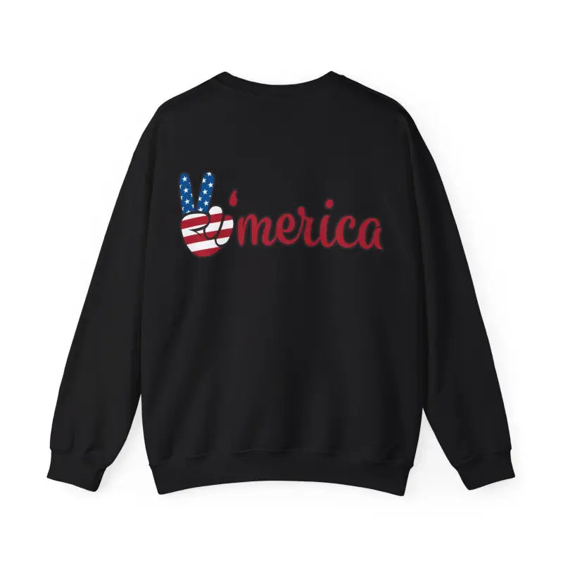 Unisex Heavy Crewneck Sweatshirt - Man Playing American Football - DipaliZ