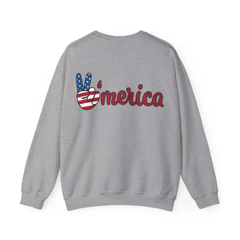 Unisex Heavy Crewneck Sweatshirt - Man Playing American Football - DipaliZ