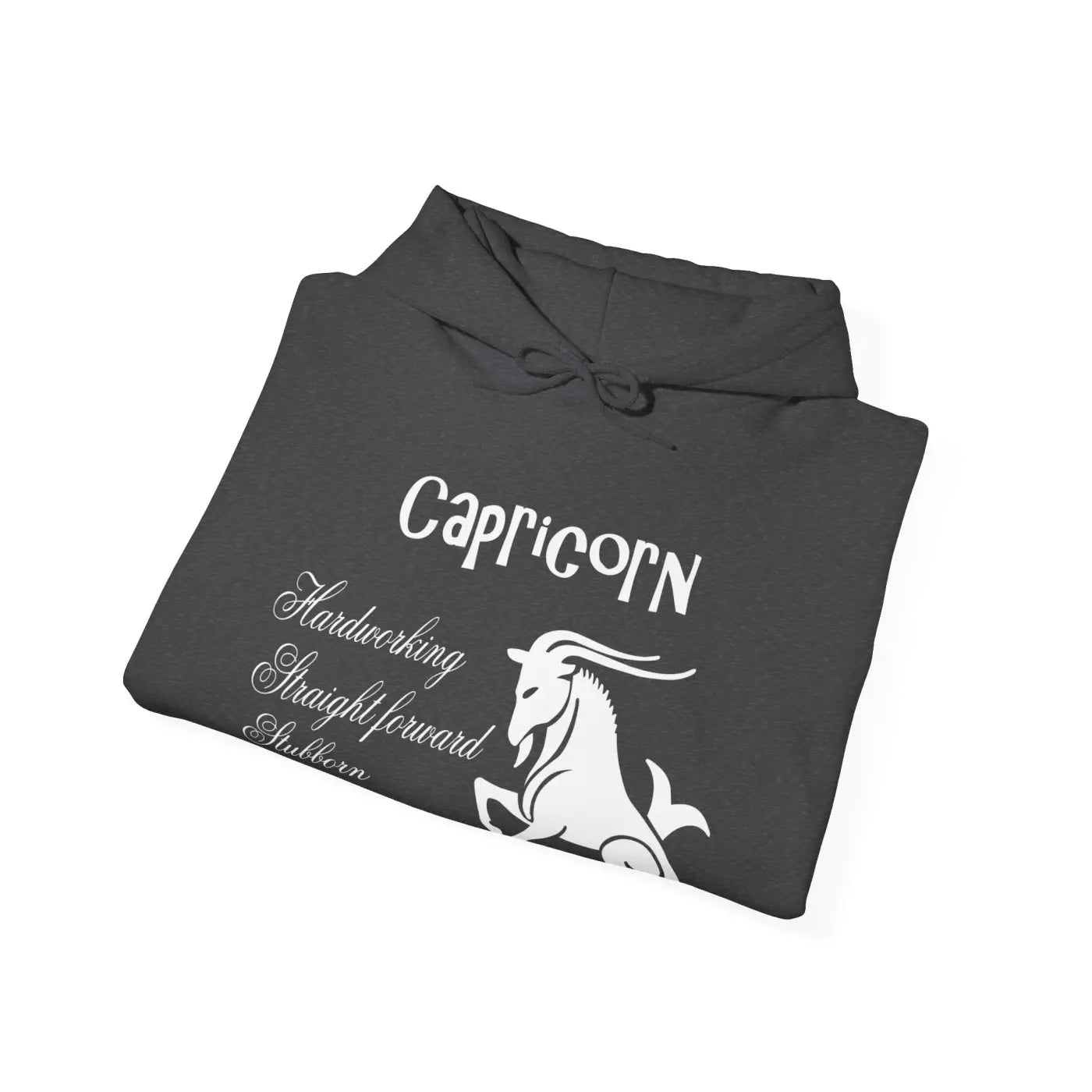 Capricorn Zodiac Sign Hooded Sweatshirt - Unisex Heavy Blend - DipaliZ