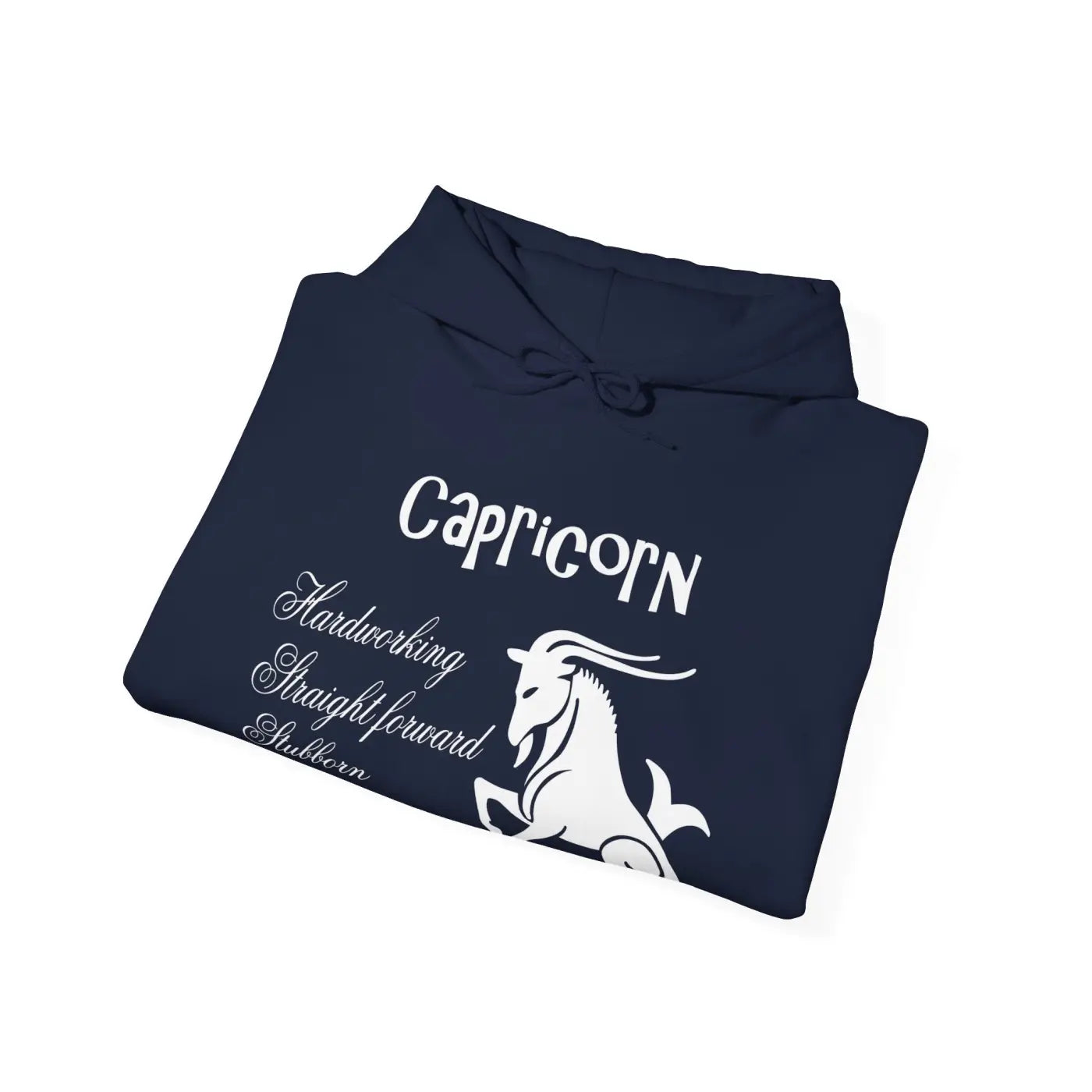 Capricorn Zodiac Sign Hooded Sweatshirt - Unisex Heavy Blend - DipaliZ