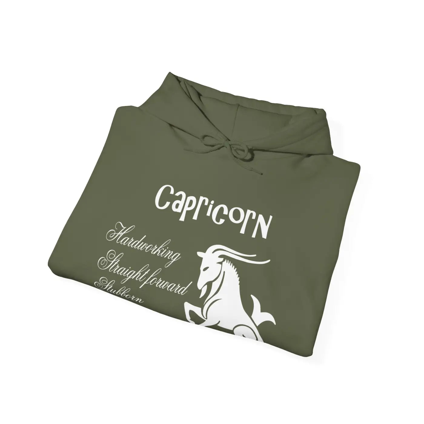 Capricorn Zodiac Sign Hooded Sweatshirt - Unisex Heavy Blend - DipaliZ